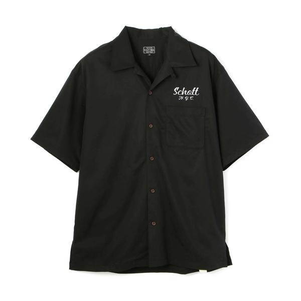 EMB. BOWLING SHIRT／刺繍 ボーリングシャツ | ショット(Schott