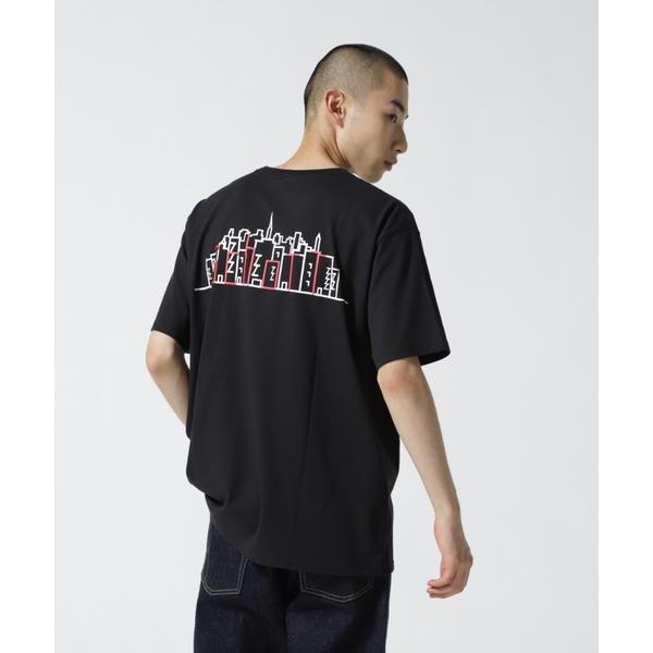 xManhattan Portage／マンハッタンポーテージ／SKYLINE T-SHIRT／スカ