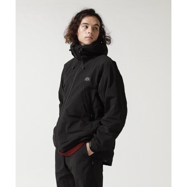 NYLON HOODED ZIP JACKET／ナイロンフーディー ジップジャケット