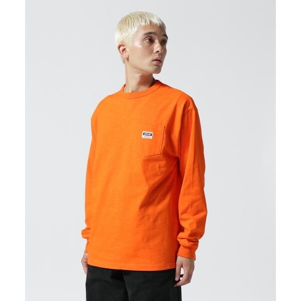 Schott ショット WORK LABEL POCKET ロングTシャツ 長袖Tシャツ 楽天市場】【ポイント10倍】Schott WORK LABEL POCKET L/S TEE