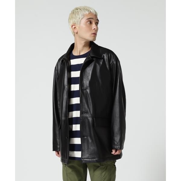 LOOSE FIT LEATHER JACKET／ルーズフィット レザージャケット | ショット(Schott) | マルイウェブチャネル