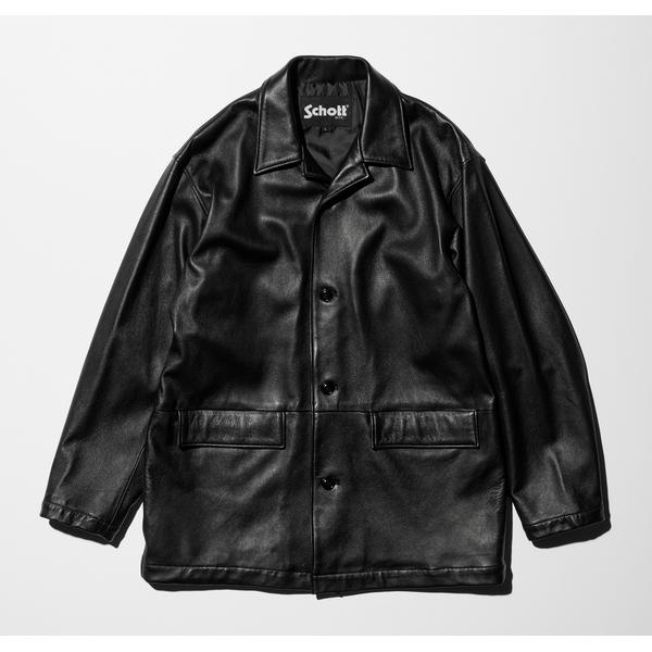 LOOSE FIT LEATHER JACKET／ルーズフィット レザージャケット