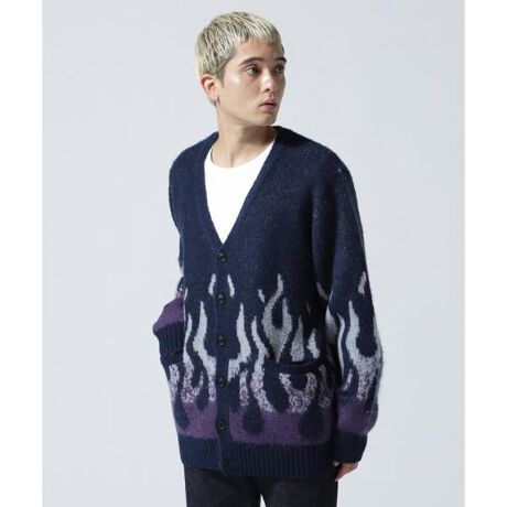 FIRE MOHAIR CARDIGAN／ファイヤー モヘア カーディガン | ショット 