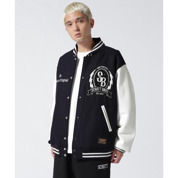 shott スタッズ　メルトンジャケット 3122075-4.jpg