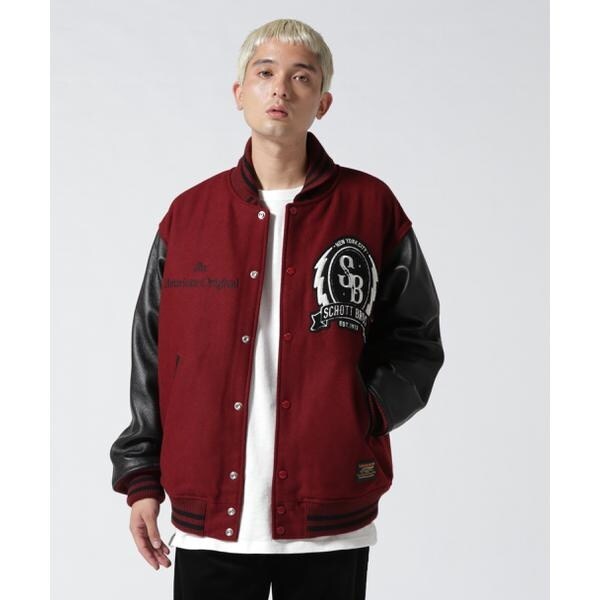 MELTON STADIUM JACKET／メルトンスタジアム ジャケット | ショット