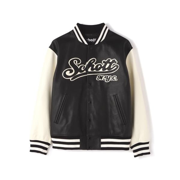 FULL LEATHER STADIUM JACKET／フルレザー スタジアムジャケット
