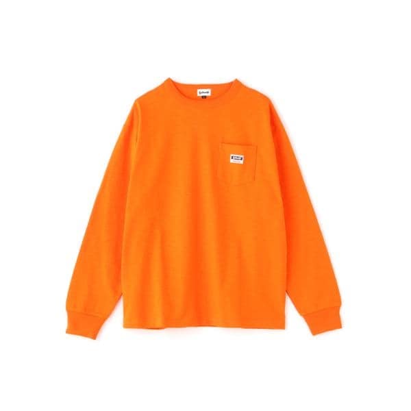 LS WORK LABEL POCKET／ワークラベル ポケット ロングスリーブ Tシャツ