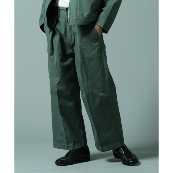 schott dickies ショット　ディッキーズ　カツラギ　バギーパンツ schoot×DICKIES/ショット×ディッキーズ カツラギ バギーパンツ