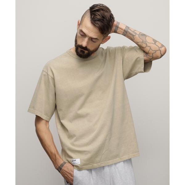 PIGMENT O／D SS T-SHIRT／ピグメント オーバーダイ Tシャツ