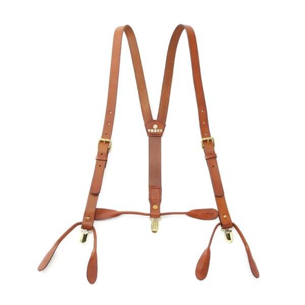 VASCO/ヴァスコ//別注LEATHER SUSPENDER/レザーサスペンダー