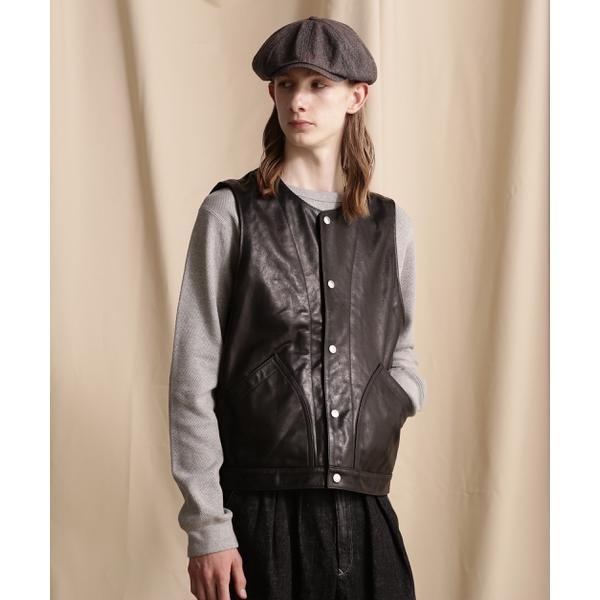 GOAT LEATHER VEST／ゴートレザー ベスト | ショット(Schott