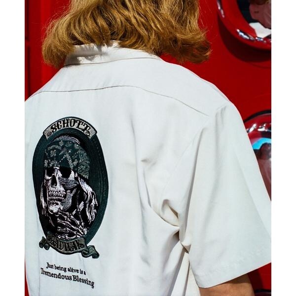 Schott badwayコラボ　ワークシャツ M cd013-01622-02b.jpg?basethum=225