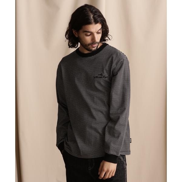 直営限定／BLIND STRIPE LS T-SHIRT／ブラインドストライプ