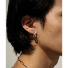 meian／メイアン／STERLING SILVER FAT PIERCE／ファット ピアス