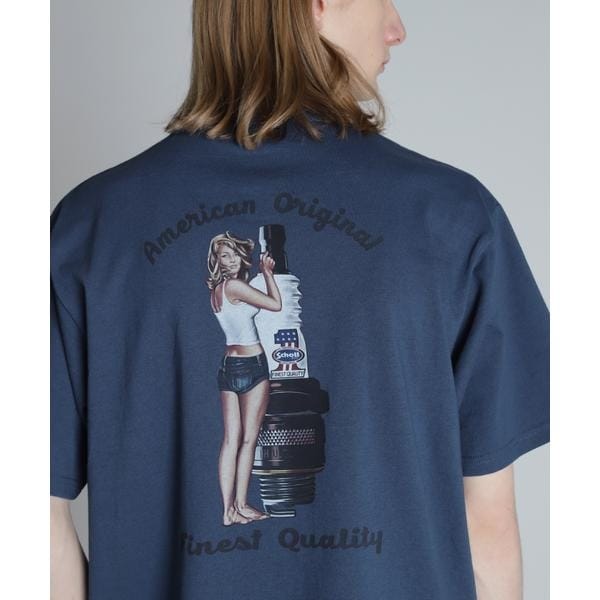 SS T-SHIRT PLUG ADVERTISING／プラグピンナップ Tシャツ SS T-SHIRT PLUG ADVERTISING／プラグピンナップ Tシャツ