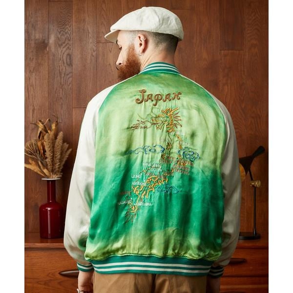 RAYON SUKA ASING JACKET／レーヨン エイジング スカジャン