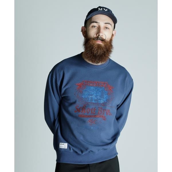 ショット（Schott）/CREW SWEAT Schott FACTORY／クルースウェット ショットファクトリー CREW SWEAT Schott FACTORY／クルースウェット ショットファクトリー