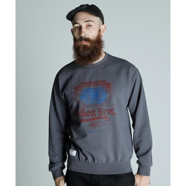 Schott ショットBLANK CREW SWEAT スウェット 無地 Schott ショット BLANK CREW SWEAT 無地 スウェット