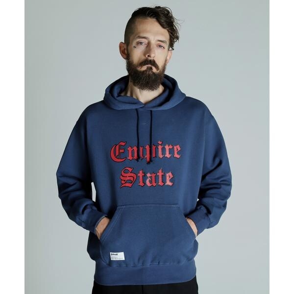 [}C]HOODED SWEAT EMPIRE STATE^p[J[ GpCA Xe[g/VbgiSchottj lCr[