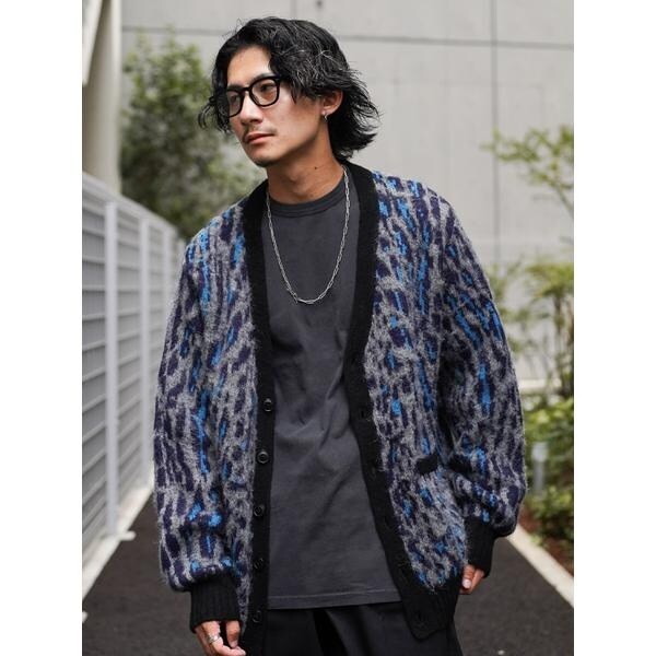 SHAGGY KNIT LEOPARD／シャギーニット レオパード | ショット