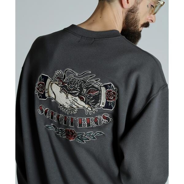 WEB LIMITED／BLANK CREW SWEAT／無地 クルーネック スウェット