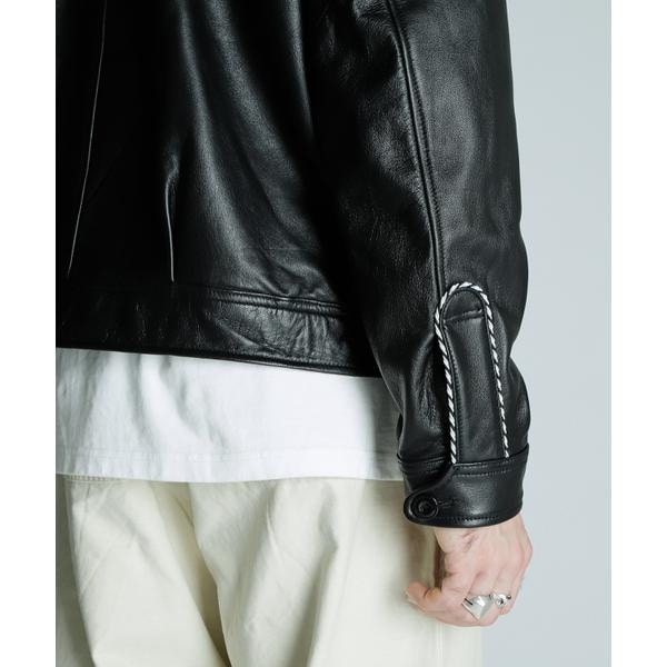 WESTERN LEATHER JACKET／ウエスタン レザージャケット