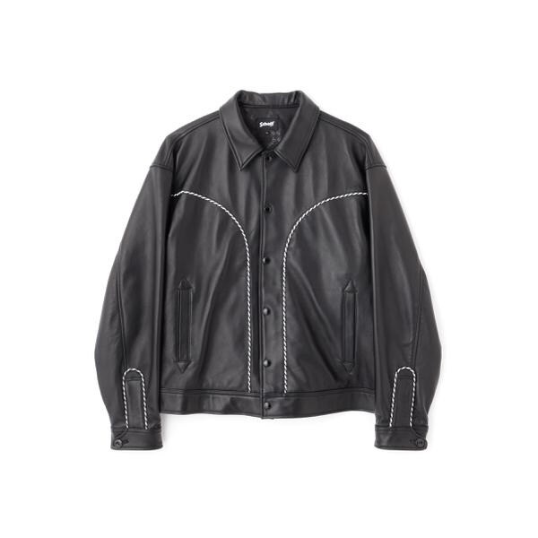 WESTERN LEATHER JACKET／ウエスタン レザージャケット