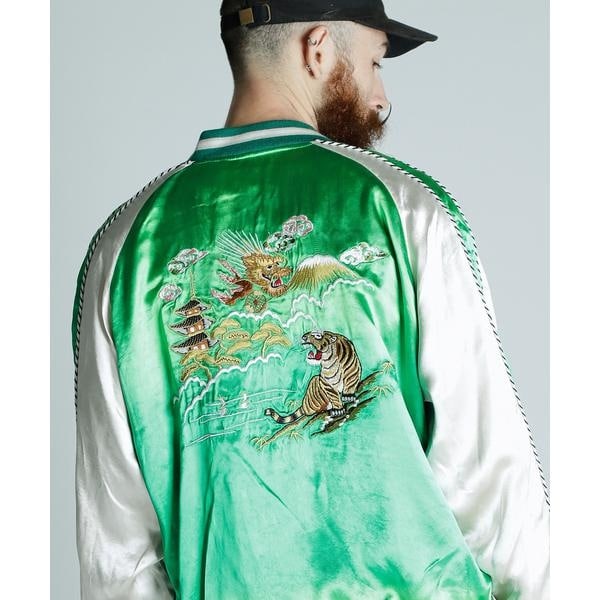 RAYON SUKA ASING JACKET/レーヨン エイジング スカジャン Schott｜RAYON SUKA ASING JACKET/レーヨン エイジング