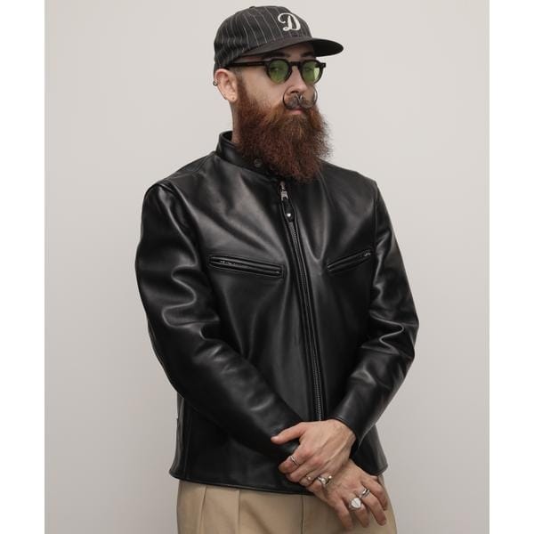 GOAT NEWBIE LEATHER JACKET／ゴート ニュービー レザー