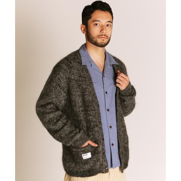 MOHAIR KNIT CARDIGAN／モヘア ニットカーディガン | ショット(Schott