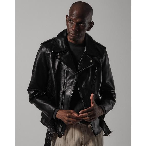 LEATHER JACKET BOWERY／レザージャケット バワリー MA-1 | ショット