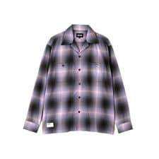 OMBRE CHECK SHIRT／オンブレチェックシャツ