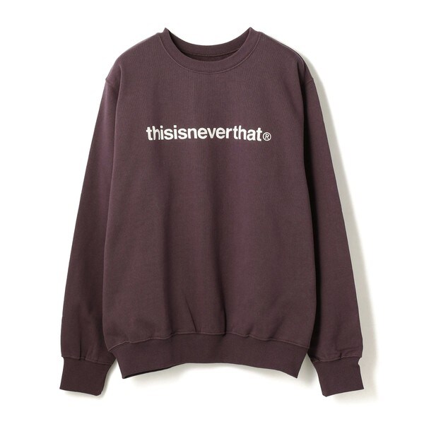 【ディスイズネバーザット】OL-ロゴ クルーネック thisisneverthat／ディスイズネバーザット／T