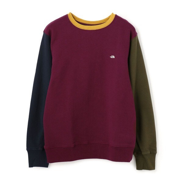 ザノースフェイス パープルレーベル Crew Neck Panel Sweat THE NORTH FACE PURPLE LABEL (ザ ノース フェイス パープル
