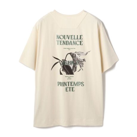 JUUN．J／ジュンジー／FLOWER PRINT T－SHIRT 