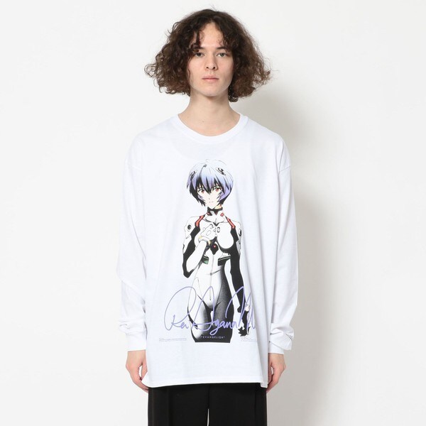 フラグスタフ　綾波レイ　ロングtシャツ フラグスタフ×エヴァンゲリオン“綾波レイ”Tシャツが限定発売