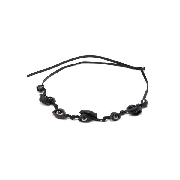 Yohjiyamamoto／ヨウジヤマモト／アイボタンネックレス