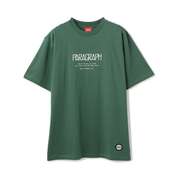 Ｐａｒａｇｒａｐｈ／パラグラフ／ロゴプリント半袖Ｔシャツ／Ｌｏｇｏ