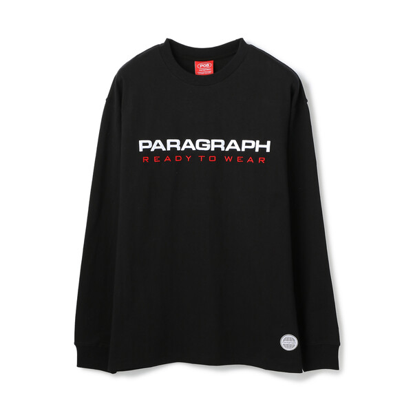 Ｐａｒａｇｒａｐｈ／パラグラフ／ロゴロングスリーブＴシャツ