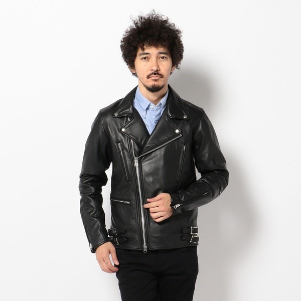 LHP／エルエイチピー／ラムレザー ダブルライダース