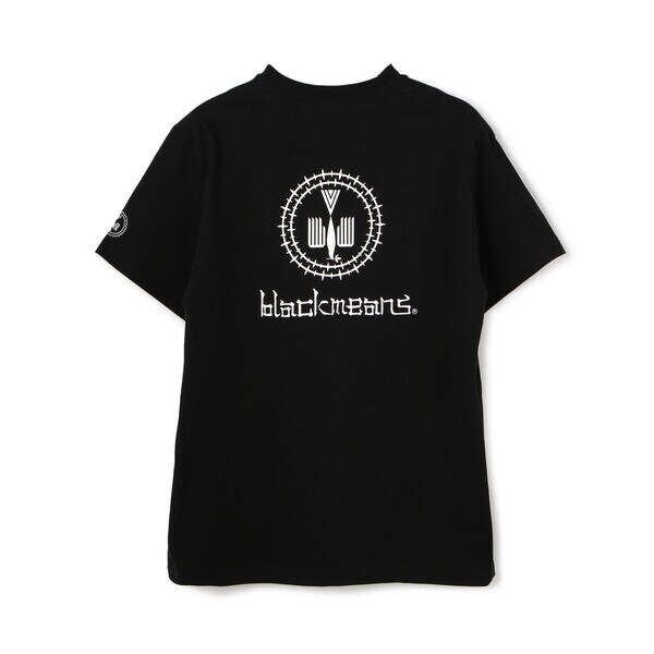 blackmeans 刺繍 ロゴ Tシャツ ブラックミーンズ M punk（MINE