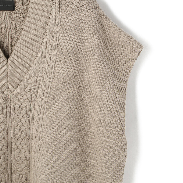 ＤａｎｋｅＳｃｈｏｎ／ダンケシェーン／ＺＩＰＵＰ ＫＮＩＴ ＶＥＳＴ