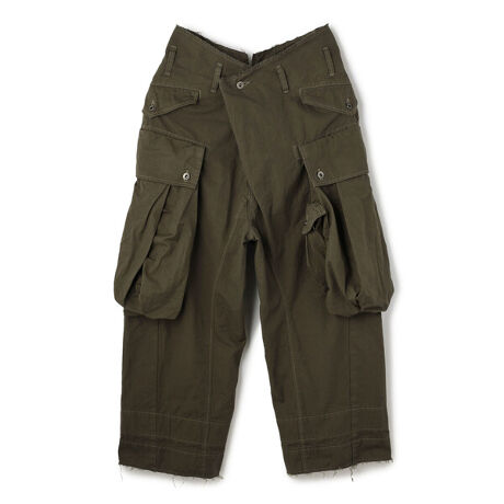 JULIUS／ユリウス／フォールデッドバギーパンツ／737PAM9  