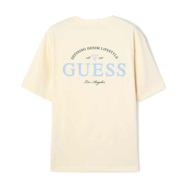 ＧＵＥＳＳ／ゲス／Ｏｖｅｒｓｉｚｅ Ｌｅｔｔｅｒｉｎｇ Ｔｅｅ