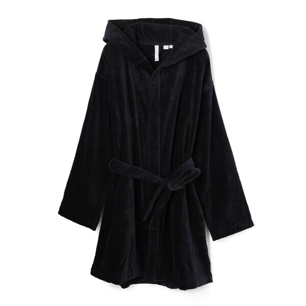 Y-3 ブラック　バスローブ Y－3／ワイスリー／BATHROBE／バスローブ | エルエイチピー