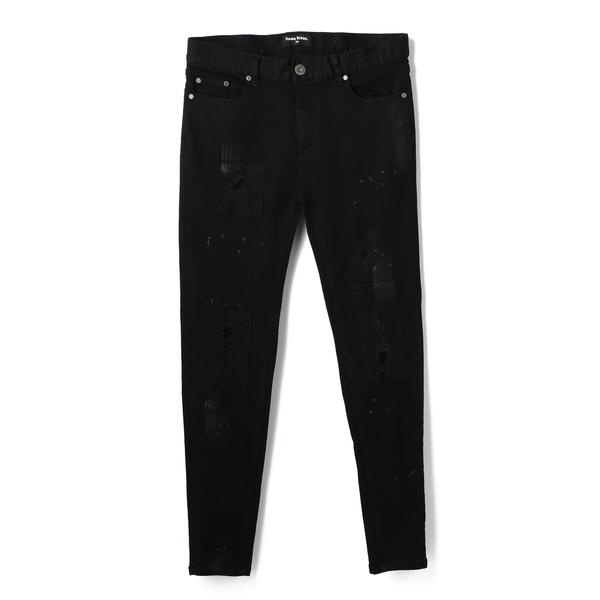 DankeSchon／ダンケシェーン／REPAIR DENIM PANTS／リペアデニムパンツ