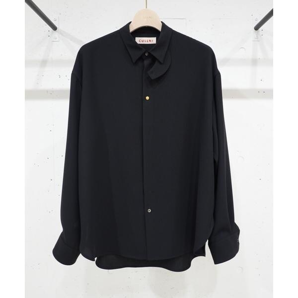 CULLNI／クルニ／チンストラップシャツ／21-SS-012