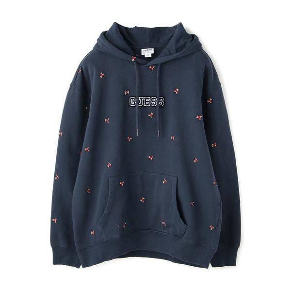 GUESS フーディー ヒョンジン着用 GUESS 星柄 フーディー パーカー