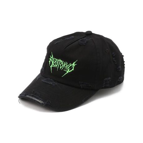 AZS TOKYO／アザストーキョー／”DISTRESSED NEON” LOGO CAP／ディスト 