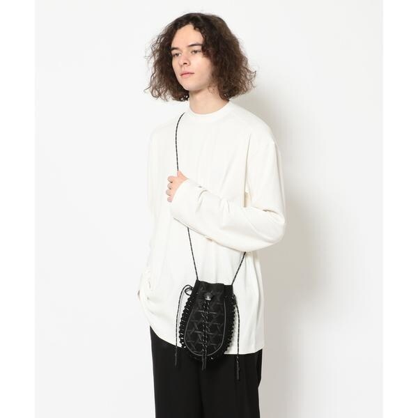 Blackmeans ブラックミーンズ 巾着 BAG LHPレザーバッグケース Blackmeans／ブラックミーンズ／巾着 BAG | エルエイチピー(LHP